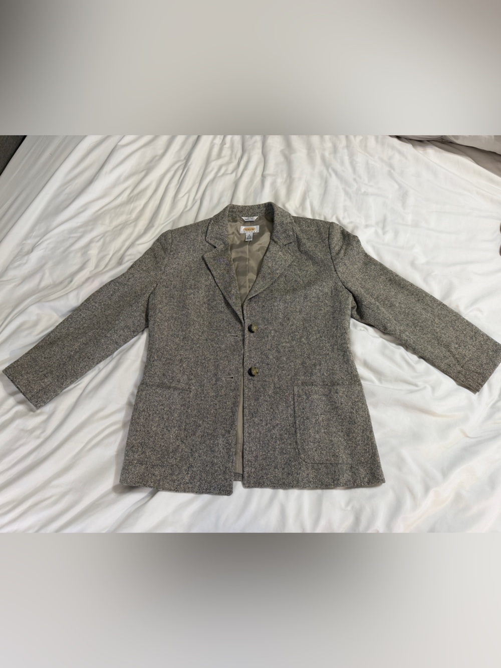 Talbots Petites Women’s Tweed Blazer Size 10